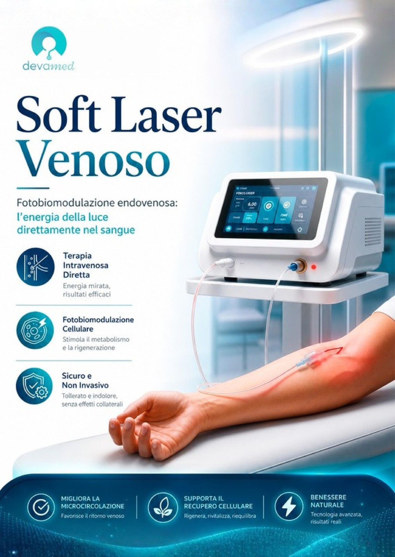 Devamed Soft Laser Venoso, scheda prodotto pagina 1